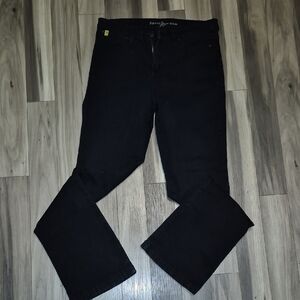 Womens Second Yoga Black Jeans - Straight Leg..with Stretch